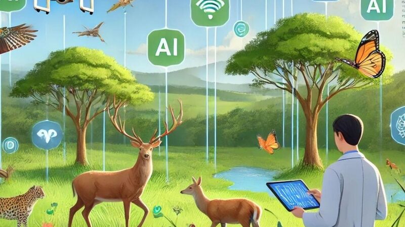 Inteligência artificial transforma a conservação ambiental