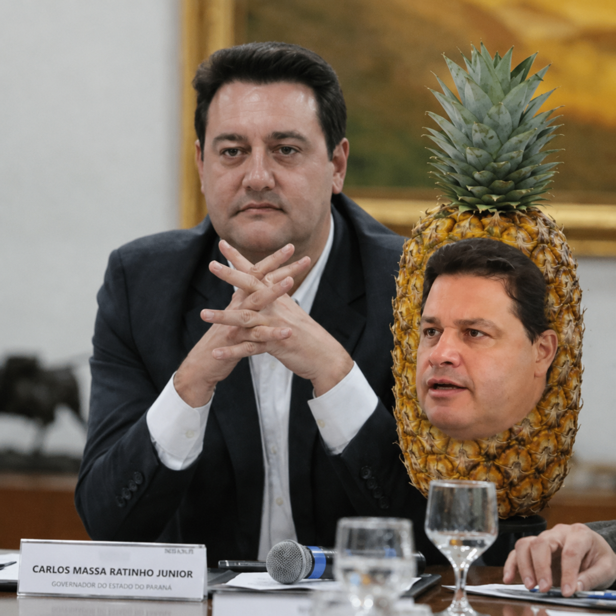 Nem com apoio da maquina  do governo Ratinho? Sandro Alex não chega ao segundo turno, aponta Quaest