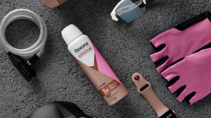 Rexona Clinical detalha proteção de 96h contra suor e odor