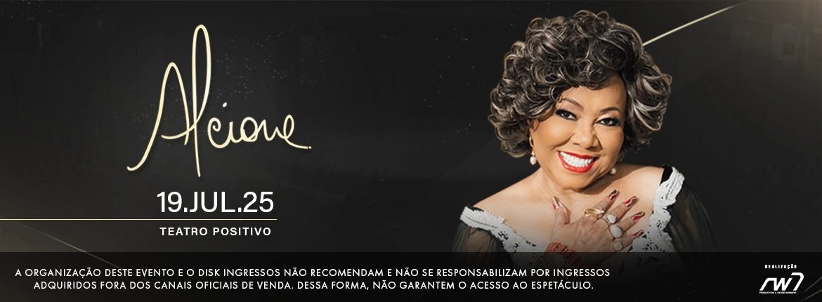 Alcione, Thalles Roberto e Festival de Arte e Cultura Urbana comandam programação de julho no Teatro Positivo