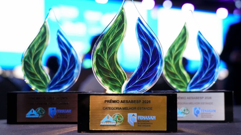 Prêmio Fenasan 2026 reconhece 16 empresas do saneamento