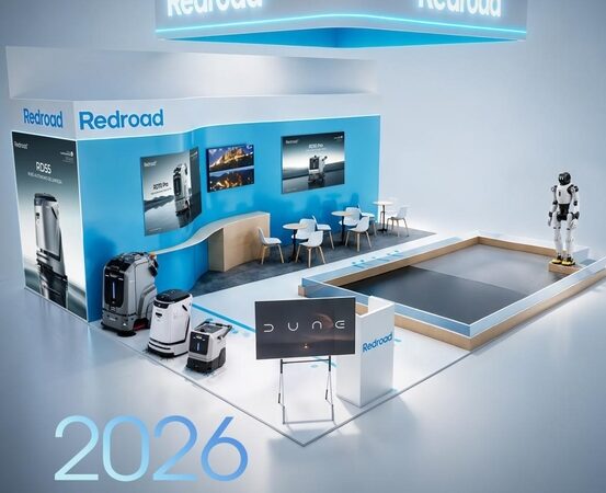 Redroad apresenta robôs de limpeza na HIGIEXPO 2026