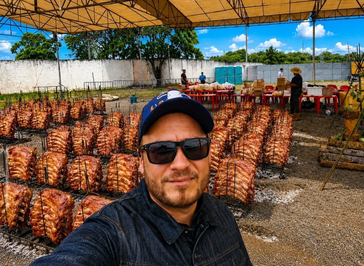 Assadores renomados integram equipe do ASSAFEST, maior festival de costela fogo de chão do país