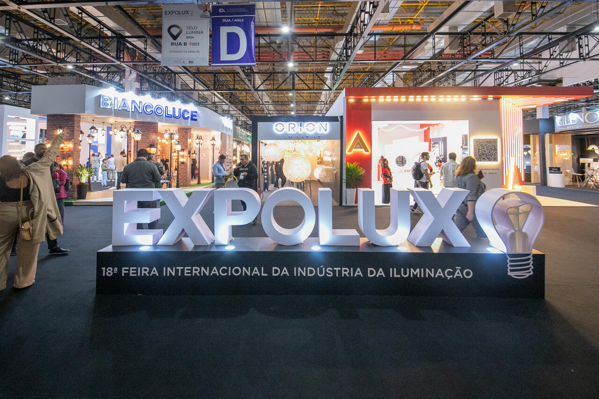 Feira Expolux impulsiona negócios na indústria da iluminação