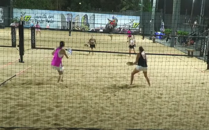 Disputa eletrizante marca a última etapa da Liga Entre Arenas do NEA e define as vagas para o Super 8 do beach tennis feminino
