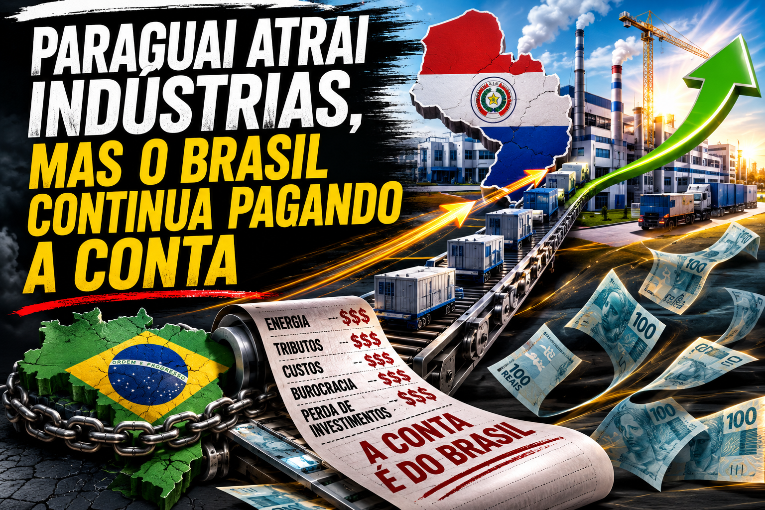 Se o Brasil seguisse Trump, empresas que foram produzir no Paraguai deveriam ser taxadas para vender aos brasileiros