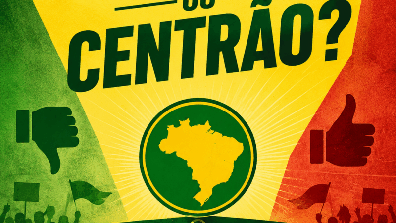 Direita, esquerda ou centrão? O Brasil precisa mesmo é de gente centrada