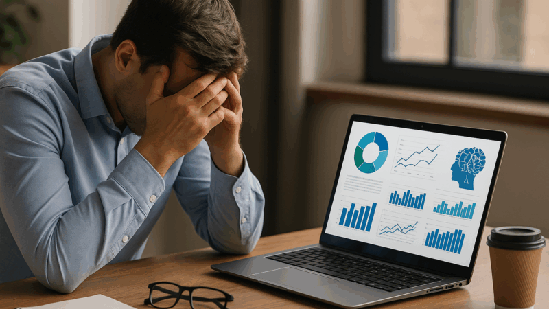 Burnout: líderes adotam IA para prever esgotamento