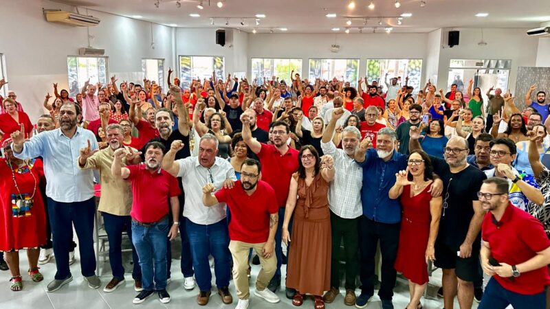 Partido dos Trabalhadores celebra 46 anos com almoço que reúne 500 pessoas em Maringá