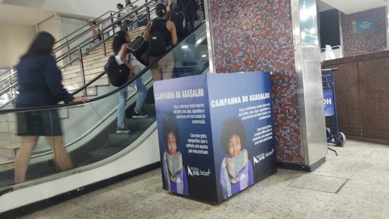Campanha do Agasalho 2025 começa na Rodoviária do Rio