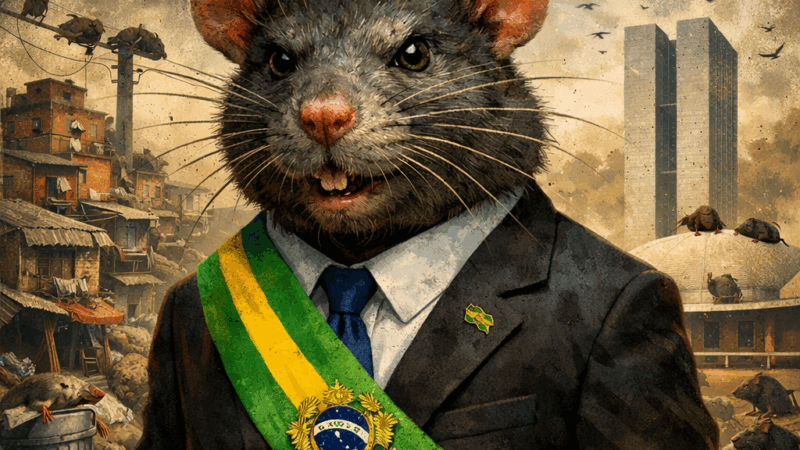 O Brasil não pode virar uma Ratolândia