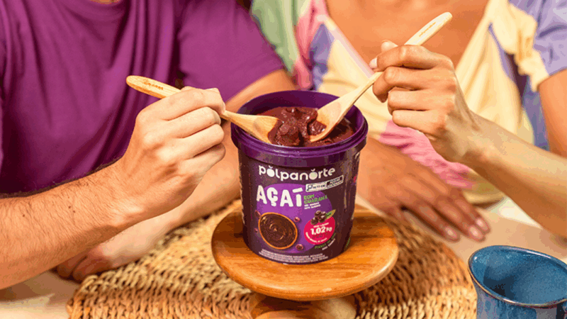 Polpanorte lidera mercado de açaí no Brasil