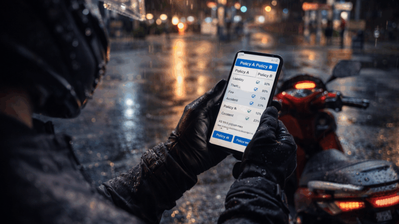 Seguro de moto: coberturas e preço orientam busca na web
