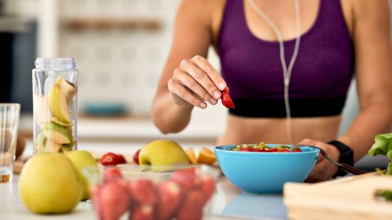 Oficinas de nutrição esportiva orientam visitantes na BTFF