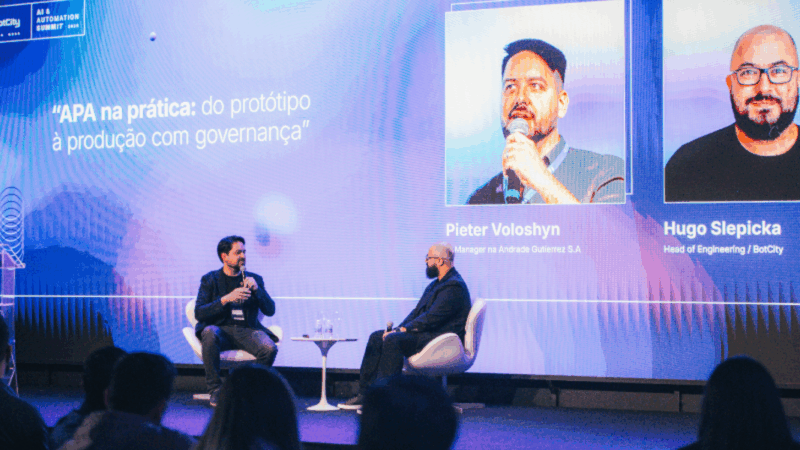 Andrade Gutierrez adota AI Agent com governança na BotCity