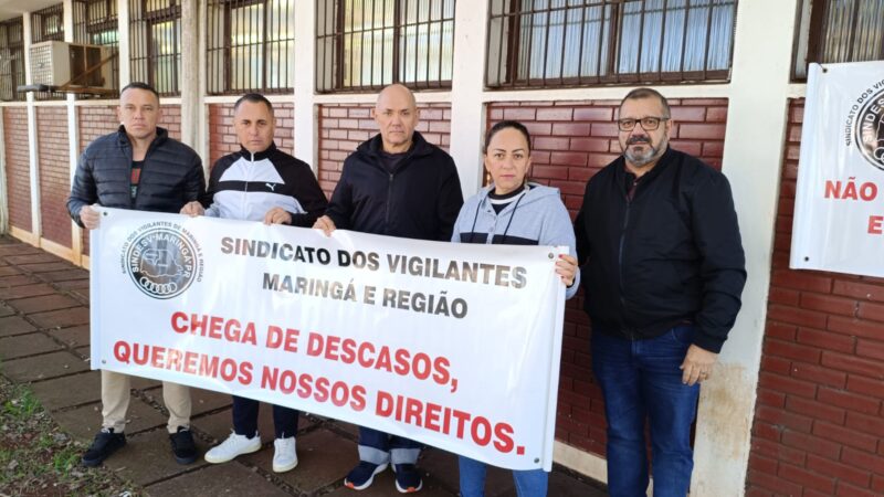 “Não aguentamos mais promessas”, dizem vigilantes ao cobrar providências do Governo Ratinho