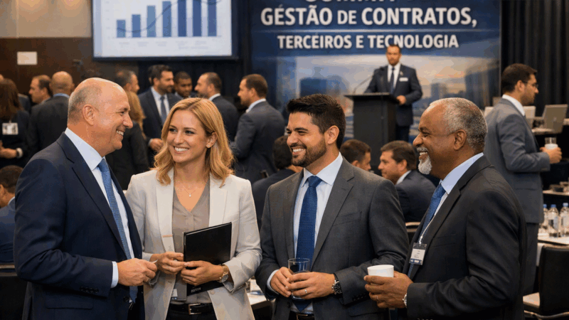 Summit sobre gestão de contratos reúne líderes e autoridades