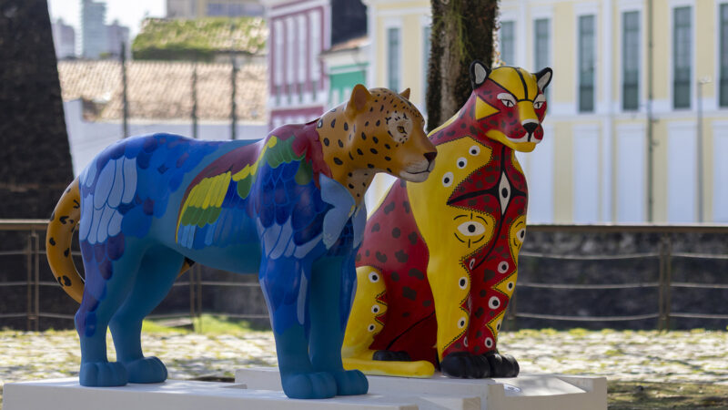 Exposição Jaguar Parade ocupa Belém durante a COP30