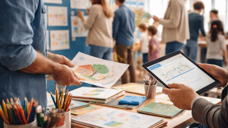 Famílias fortalecem vínculos no ambiente escolar