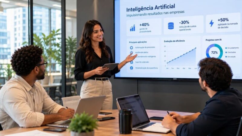 IA avança nas empresas, mas só 7% a integram à estratégia
