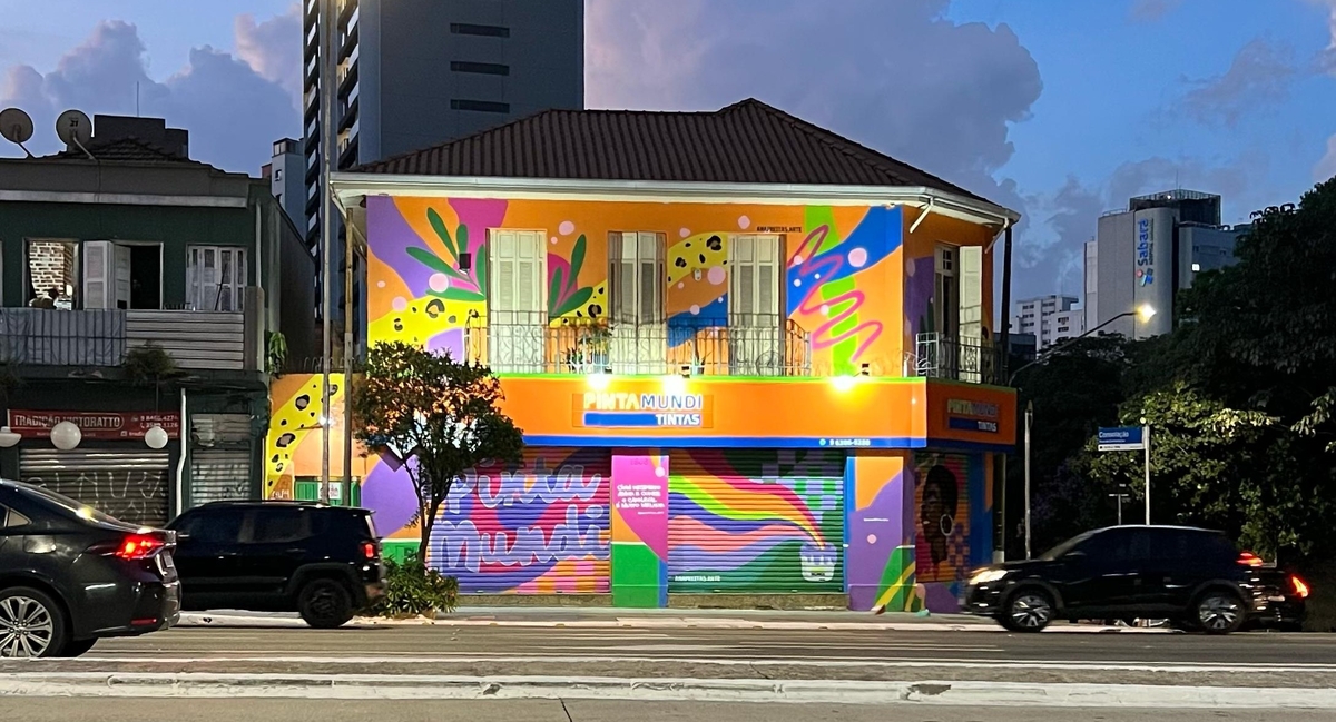 Pinta Mundi Tintas realiza ação de Carnaval em São Paulo