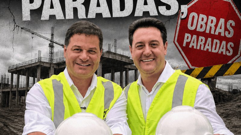 Paraná tem 32 contratos parados; e Sandro Alex, tocador ou empacador de obras?