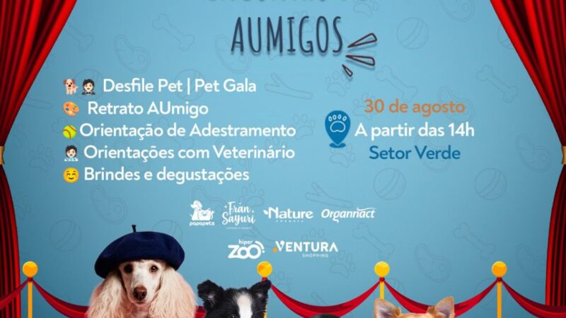 Ventura Shopping comemora Dia do Cachorro com Encontro de AUmigos