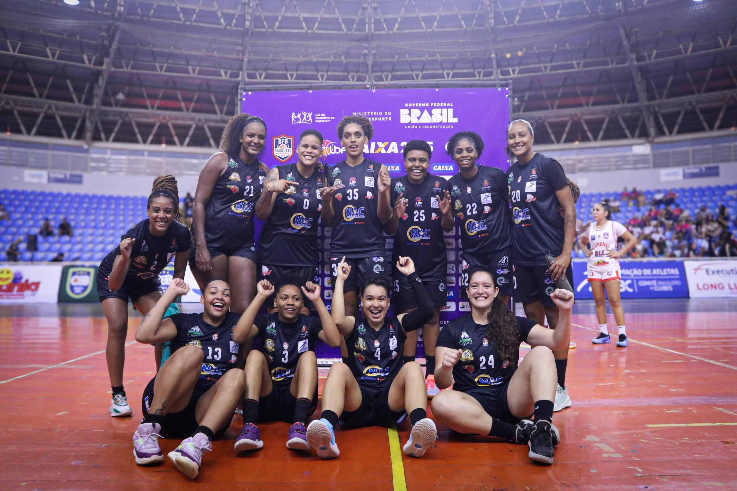 Maringá começa muito bem e conquista a primeira vitória na Liga de Basquete Feminino (LBF)