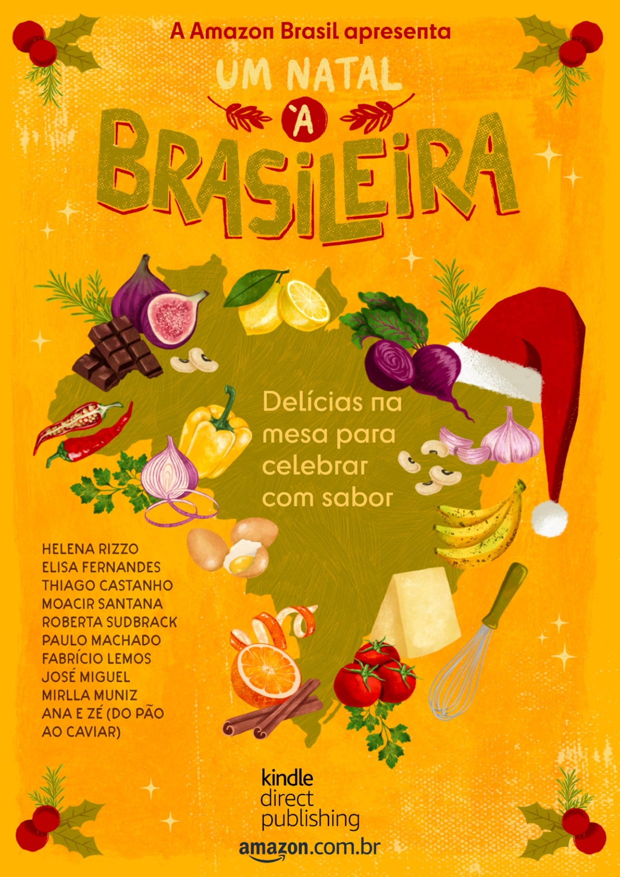 Amazon Brasil lança ebook com receitas de Natal