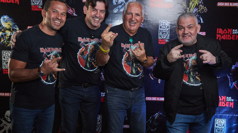 Iron Maiden lança relógio oficial 50 anos edição limitada