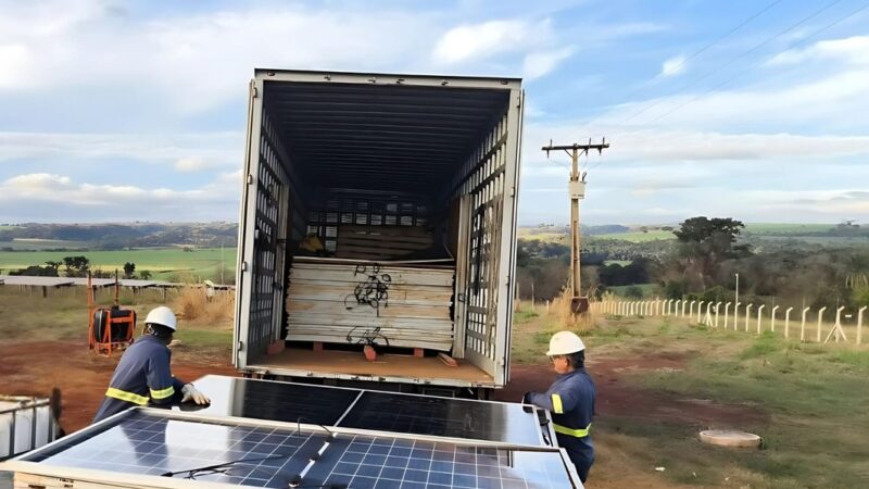GDSUN destina 50 toneladas de módulos à reciclagem
