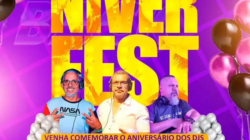 Niver Fest: Festa retrô marca aniversário de DJs maringaenses