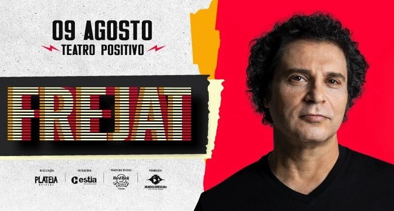 Shows nacionais como Frejat, Roberta Miranda, Maiara & Maraisa são destaques na programação de agosto do Teatro Positivo