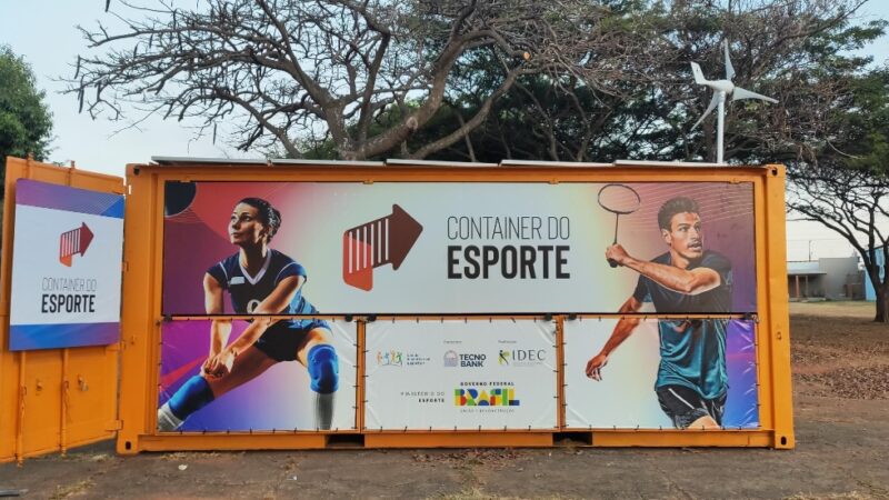 Projeto Container do Esporte transforma infância com aulas gratuitas