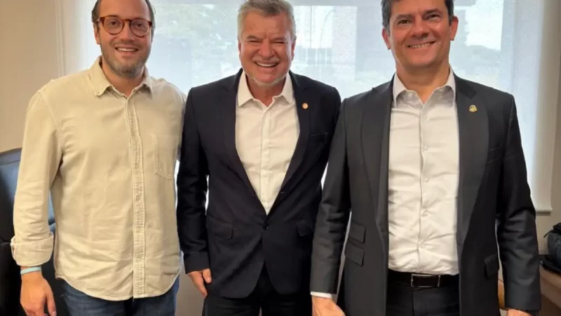 Agenda Política: Delegado Jacovós discute projetos para o Paraná com Moro e Filipe Barros