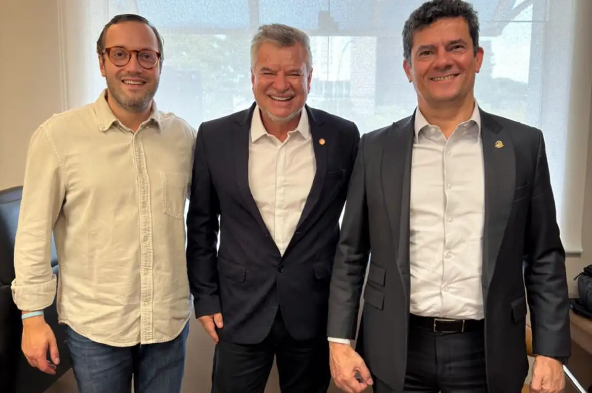 Agenda Política: Delegado Jacovós discute projetos para o Paraná com Moro e Filipe Barros