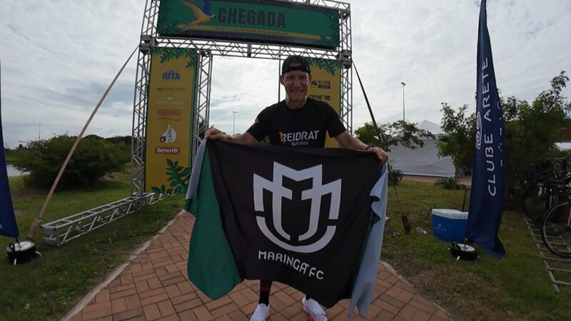 Maringaense Marcos Carlesse é vice-campeão no Mundial de Ultra Triathlon no RJ