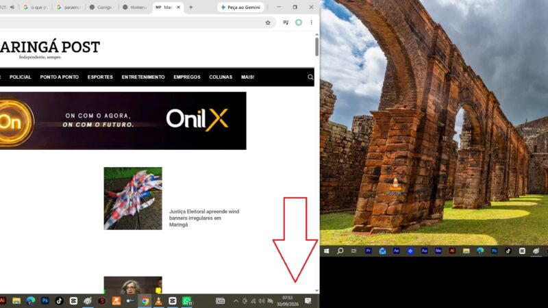 OnilX no Maringá Post: independência da imprensa exige responsabilidade com o leitor