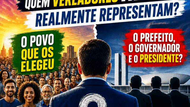 Eleitos pelo povo, mas a serviço de quem? Quem vereadores e deputados realmente representam?