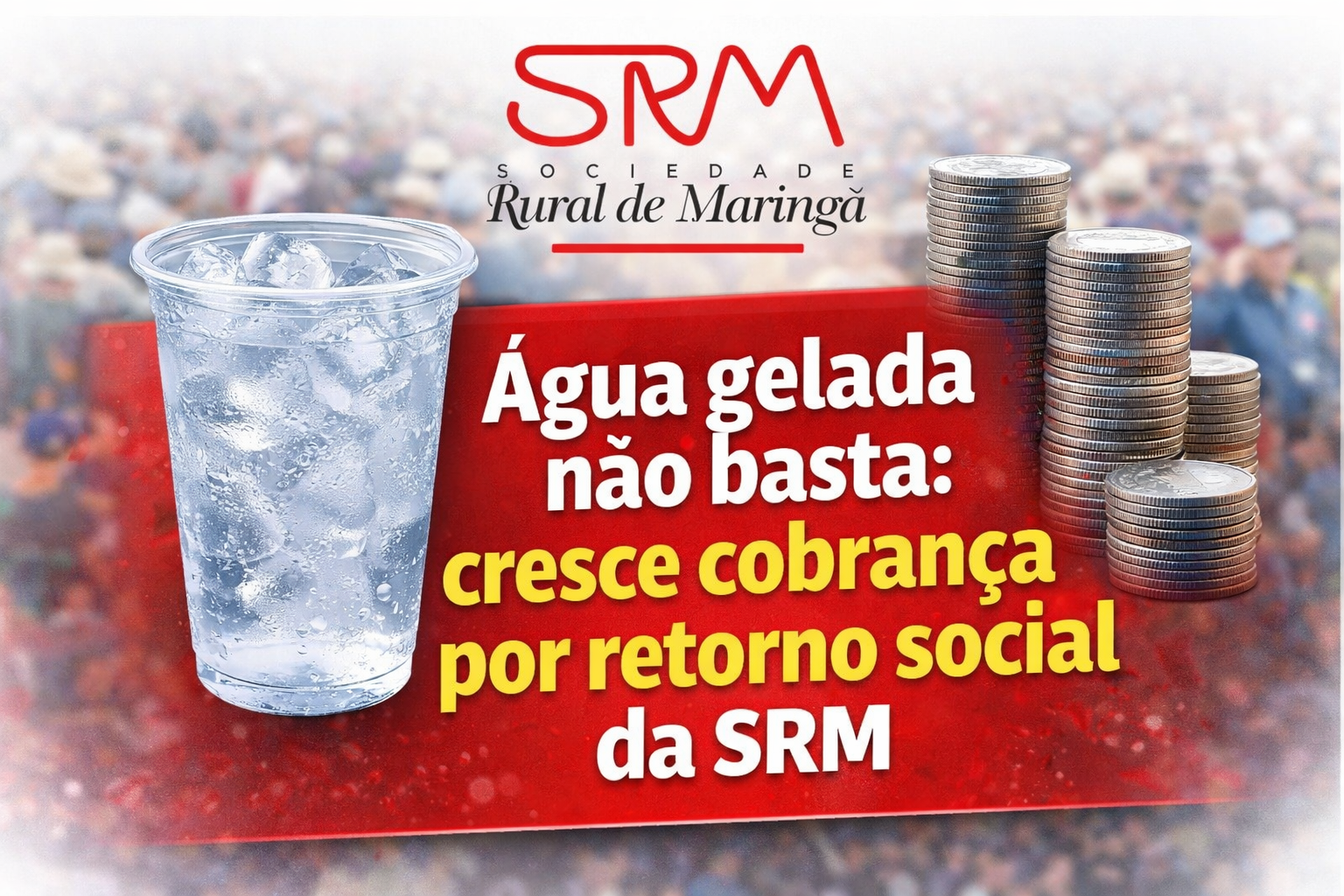 Água gelada não basta: cresce cobrança por retorno social da SRM