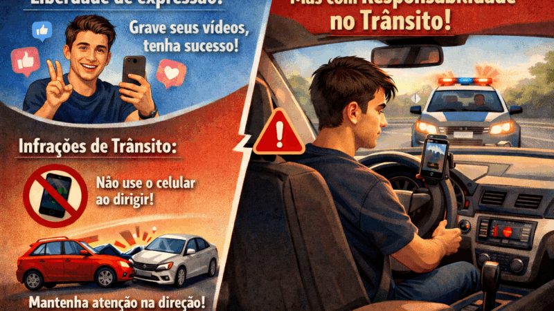 A rua dá voz, mas o Código de Trânsito impõe limites