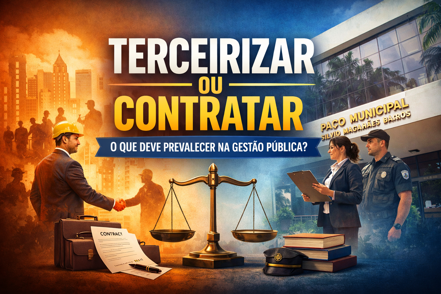 Terceirizar ou contratar: o que deve prevalecer na gestão pública?