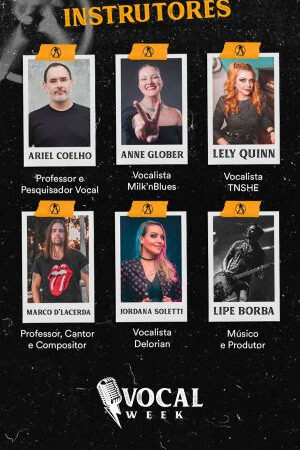 Academia do Rock realiza primeira edição presencial do Vocal Week em Curitiba