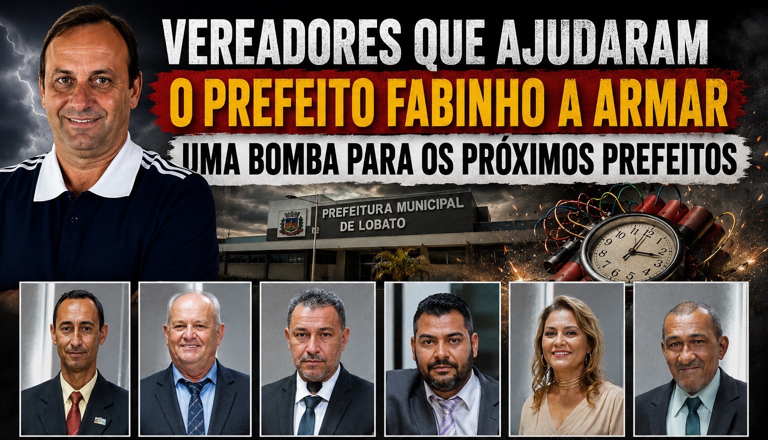 Fabinho empurra dívida da previdência para frente e servidores ficam com a preocupação