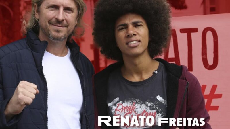 Zeca Dirceu e Renato Freitas hoje no Sinteemar em Maringá